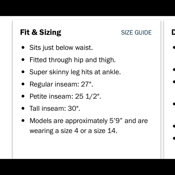 NWOT Old navy distressed rockstar jeggings - Picture 4 of 6